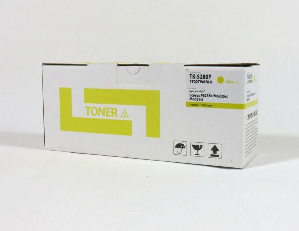 Kyocera P6235 M6235 Toner Yellow Compatible TK5280Y