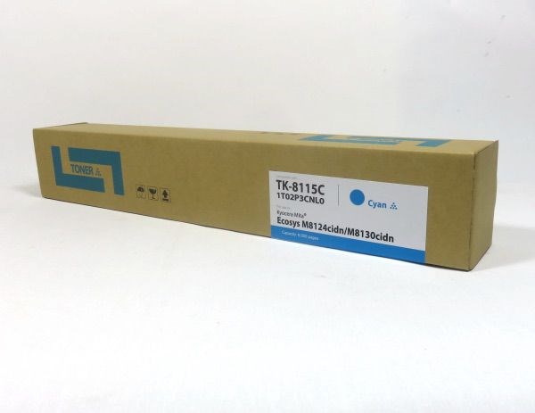 Kyocera M8124 Toner Cyan Compatible TK8115C