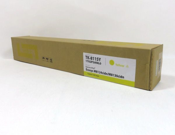 Kyocera M8124 Toner Yellow Compatible TK8115Y