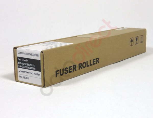 Kyocera 1620 2050 2020 Lower Fuser Roller Compatible 2C920060