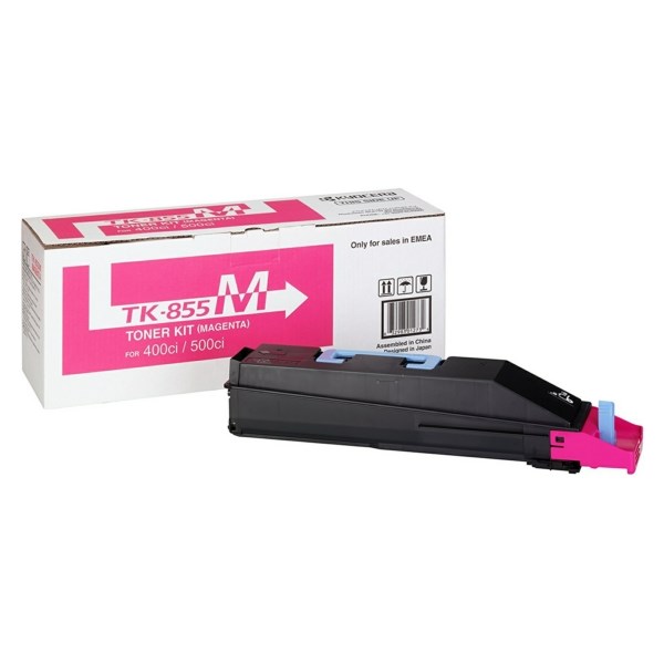 Kyocera 400 500 Toner Magenta 1T02H7BEU0 TK855M