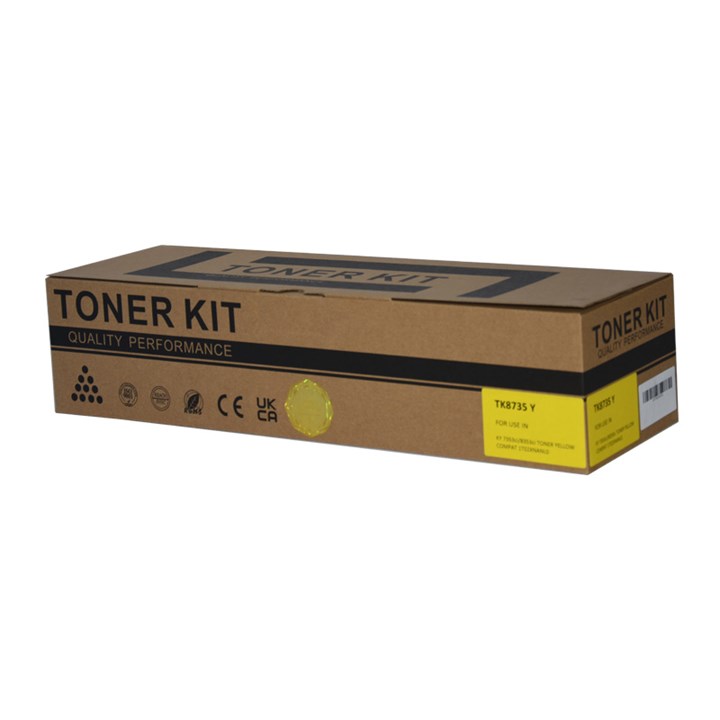 Kyocera 7353ci/8353ci Toner Yellow Compatible 1T02XNANL0