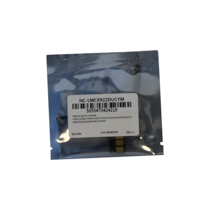 Lexmark CS921 CS923 CX920 CX924 Drum Reset Chip CMY Compatible