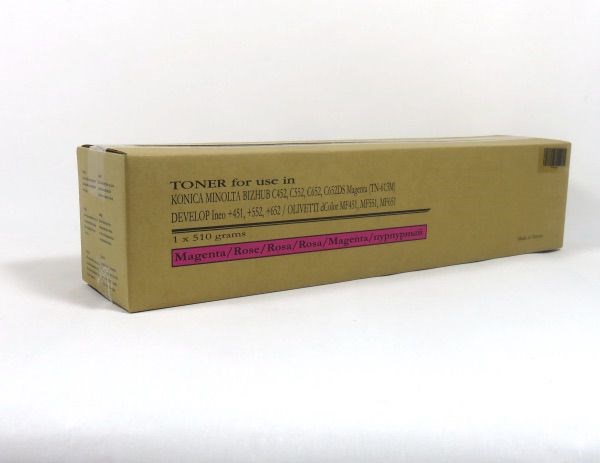 Konica Minolta C452 C552 C652 Olivetti MF551 MF651 Develop INEO+452 INEO+552 INEO+652 Toner Magenta Compatible TN613M A0TM350 B0820