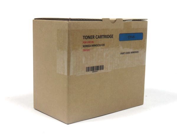 Konica Minolta C35 Develop +35 Toner Cyan Remanufactured TNP22C