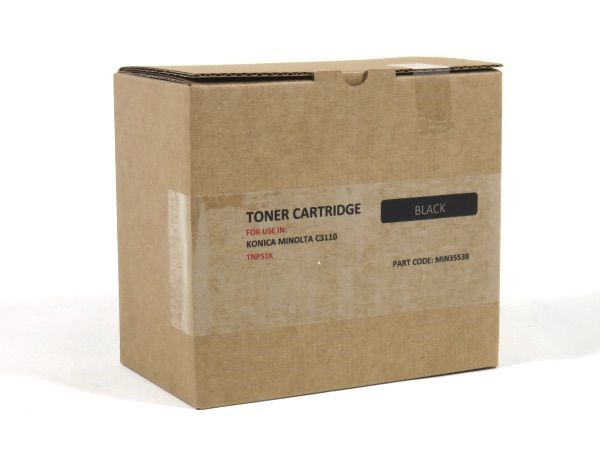 Konica Minolta C3110 3100P Develop +3110 3100P Tnr Bk Remanufactured TN51K