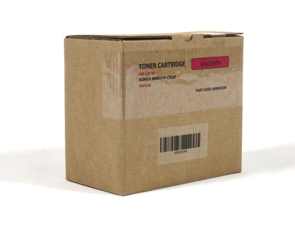 Konica Minolta C3110 3100P Develop +3110 3100P Tnr Mag Remanufactured TNP51M