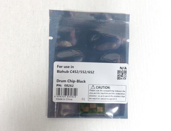 Konica Minolta C452 552 652 IU Reset Chip Black