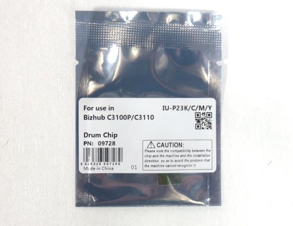 Konica Minolta C3100P 3110 IU Reset Chip