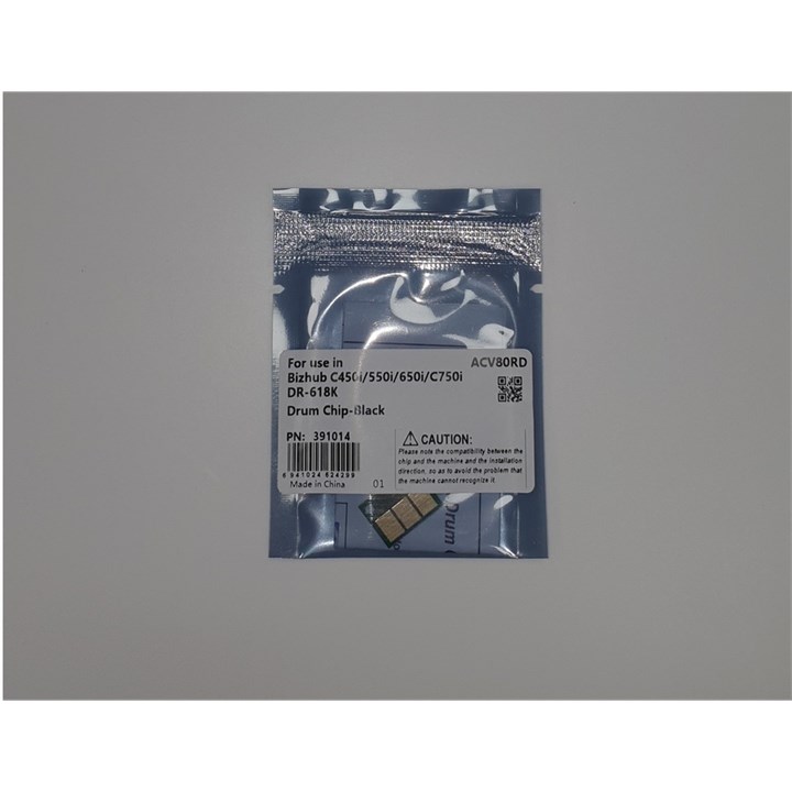 Konica Minolta C450I/550I/650I Drum Black Chip  DR618K