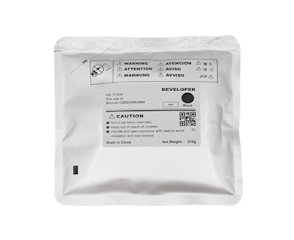 Konica Minolta C250i 650i Black Developer Bag Only For AAV713H AAV703D