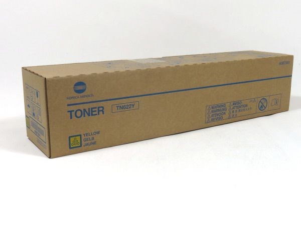Konica Minolta C1085 Toner Yellow A5E7250 TN622Y