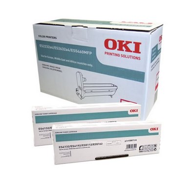 Oki ES54321 ES5442 ES5463 Toner Cyan 46490623