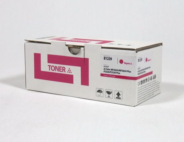 Olivetti D Colour MF2624 P2226 Toner Magenta Compatible B1239 3K