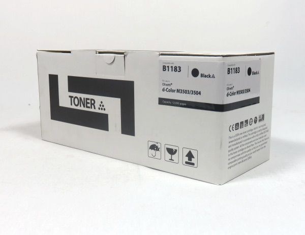 Olivetti D COLOR M3503/3504 Toner Black B1183 Compatible 12K