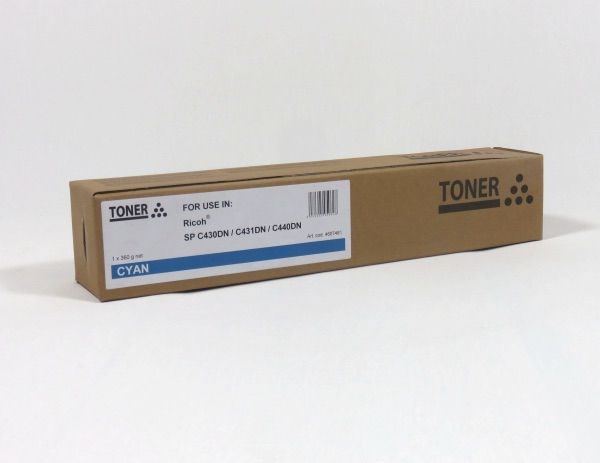 Ricoh SPC430DN 431DN 440DN Toner Cyan Compatible 821077C