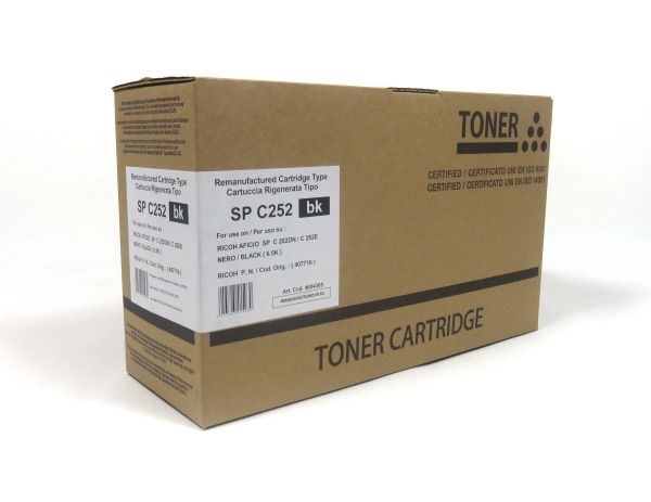 Ricoh SPC 252DN SF Toner Black Remanufactured 6.5K 407716