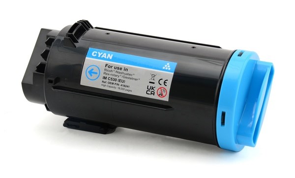 Ricoh IMC530 Toner Cyan Compatible 418241