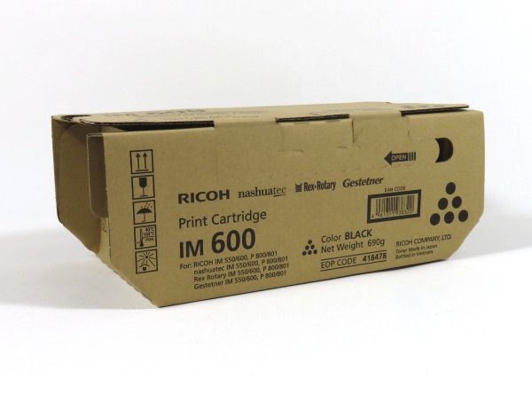 Ricoh IM550 IM600 P800 Toner Black 418478 25K Yield