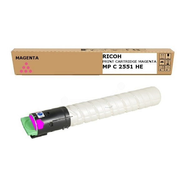 Ricoh MPC2051 MPC2501 MPC2551 Toner Magenta 841510 842063 841506