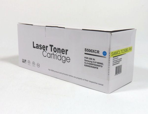 Samsung CLP680 CLX6260 Toner Cyan Remanufactured CLTC506LRM