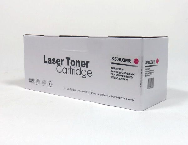 Samsung CLP680 CLX6260 Toner Magenta Remanufactured CLTM506LRM