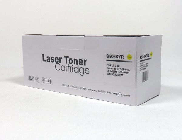 Samsung CLP680 CLX6260 Toner Yellow Remanufactured CLTY506LRM