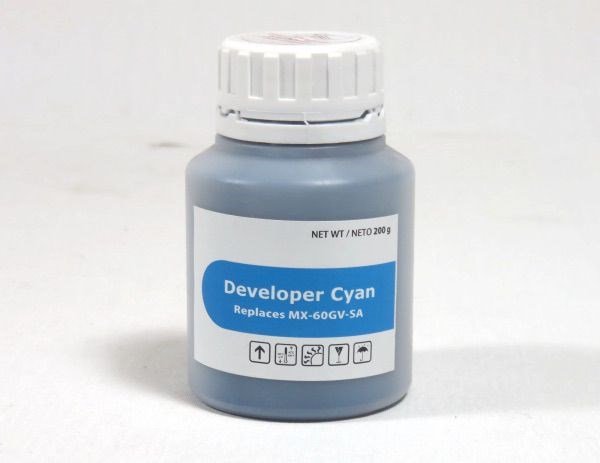 Sharp MX3570N MX4070N Developer Cyan Remanufactured MX60GVSA