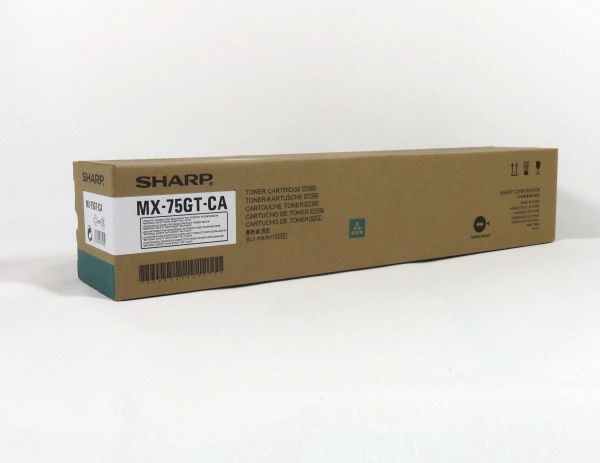 Sharp MX6500 7500 Toner Cyan MX75GTCA