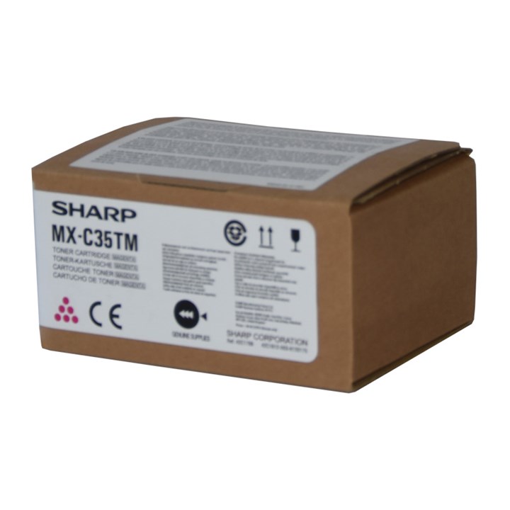 Sharp Mxc357 Toner Magenta Mxc35Tm