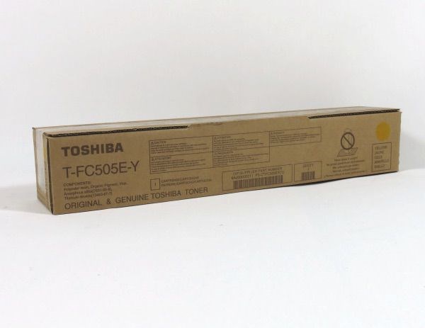 Toshiba 3505 4505 5005 Toner Yellow 6AJ00000147 6AJ00000211 T-FC505EY