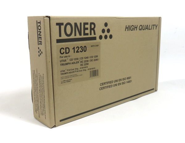 Utax CD1230/1240/1250 Toner Chipped Compatible 613010010C