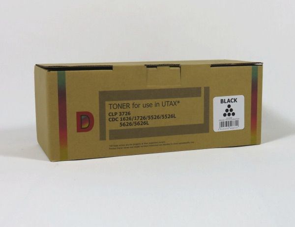 Utax CLP1726 3726 4726 1626 Toner Black Compatible 4472610010C