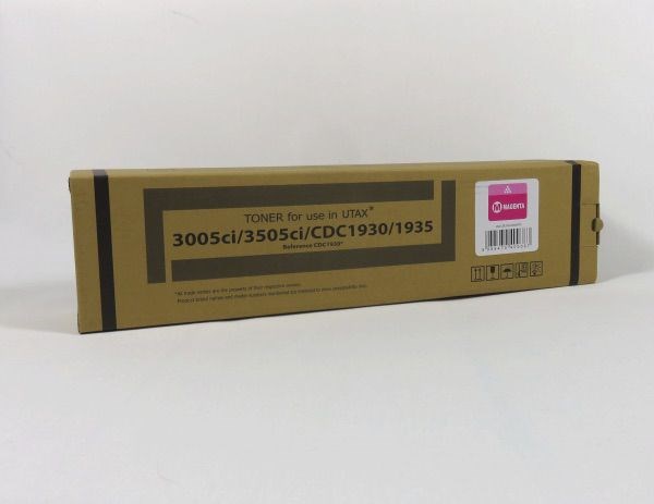 Utax CDC1930 1935 3005 Toner Magenta Compatible 653010014C