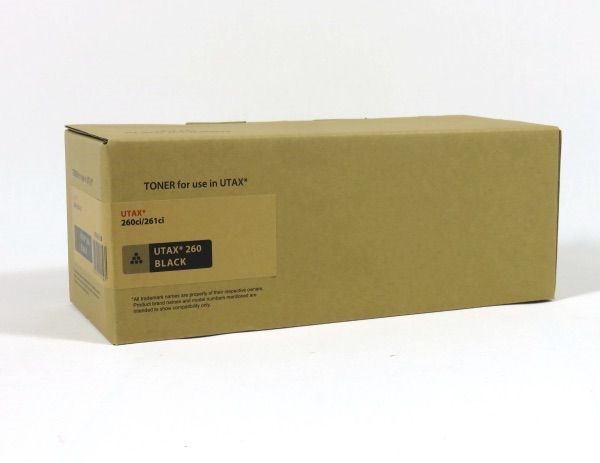 Utax 260Ci 261 Toner Black Compatible 652611010C