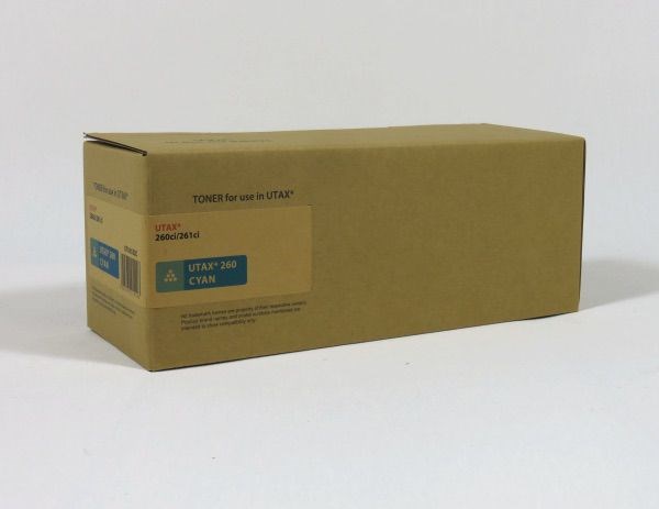 Utax 260Ci 261 Toner Cyan Compatible 652611011C