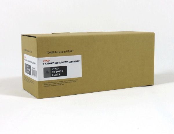 Utax PK5012K PC3560 3565 Toner Black Compatible 1T02NS0UT0