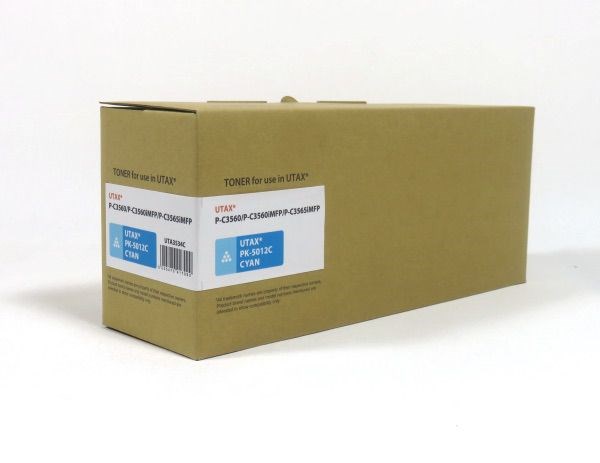 Utax PK5012C PC3560 3565 Toner Cyan Compatible 1T02NSCUT0
