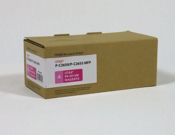 Utax PK5015M P C2650 2655 MFP Toner Magenta Compatible 3K