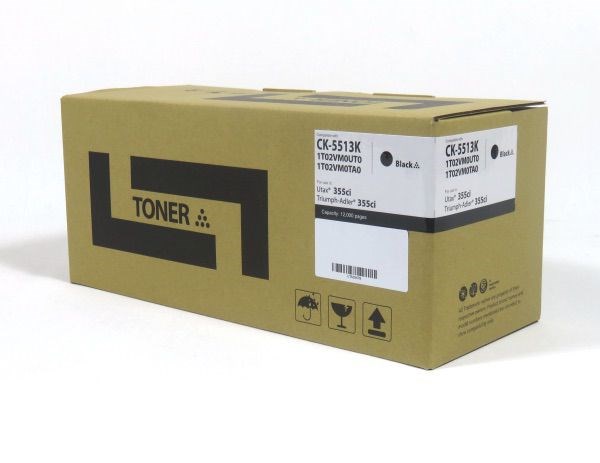 Utax CK5513K 355CI Toner Black Compatible 12K