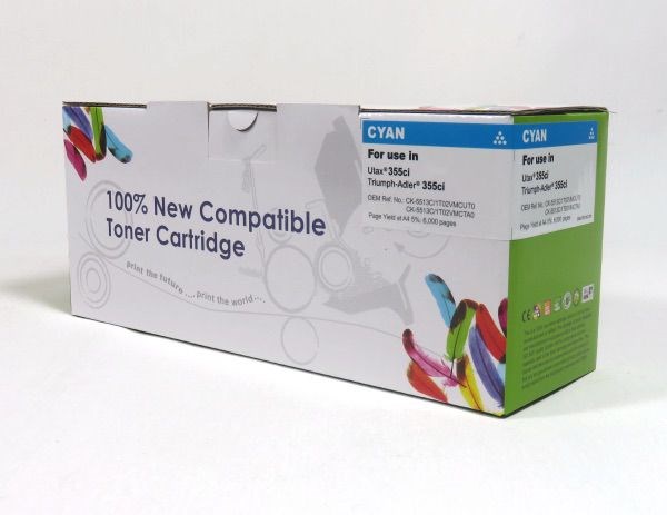 Utax CK5513C 355CI Toner Cyan Compatible 6K