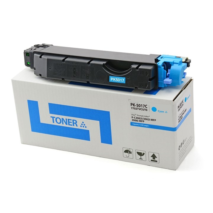 Utax PK5017 PC3062I 3062I MFP 3066I Toner Cyan Compatible