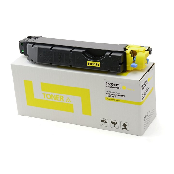 Utax PK5018 PC3562I 3562I MFP 3566I Toner Yellow Compatible
