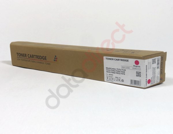 Xerox WC7525 7530 7535 7556 7845 Chemical Compatible Tnr Magenta