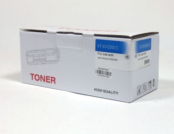 Xerox C550 C505 Toner Cyan Compatible 106R03873