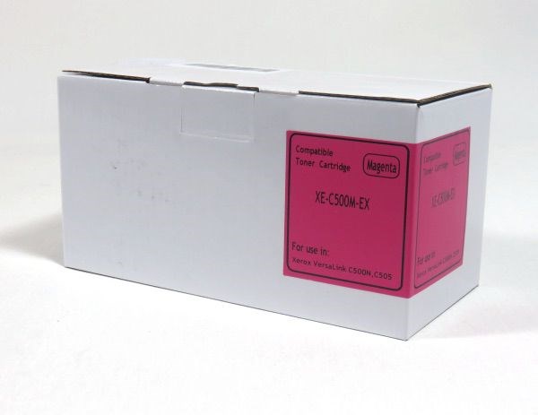 Xerox C550 C505 Toner Magenta Compatible 106R03874