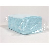 Blue Wipe Absorbent Poly Paper Reusable 8 Pack x50