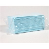 Blue Wipe Absorbent Poly Paper Reusable 1 Pack x50