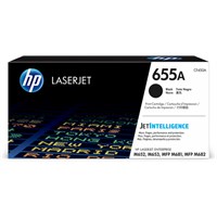 HP 655A Black Original LaserJet Toner Cartridge CF450A