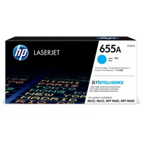 HP 655A Cyan Original LaserJet Toner Cartridge CF451A